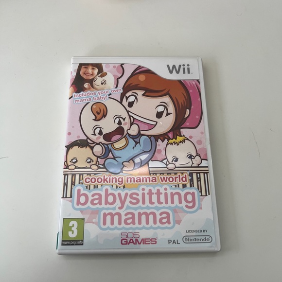 Babysitting Mama Nintendo Wii Game w/Baby Plush Soft Toy PAL UK Complete. - Picture 2 of 9